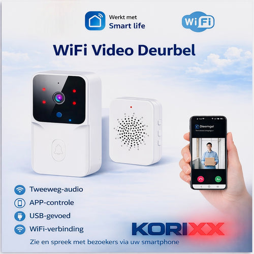 Slimme WiFi Deurbel met HD-Camera