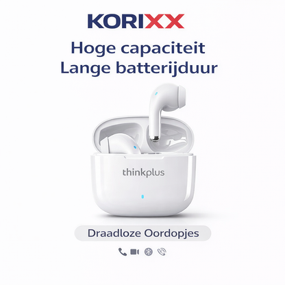 Lenovo LP40 Pro Draadloze Oordopjes – Bluetooth 5.3 & Touch Control