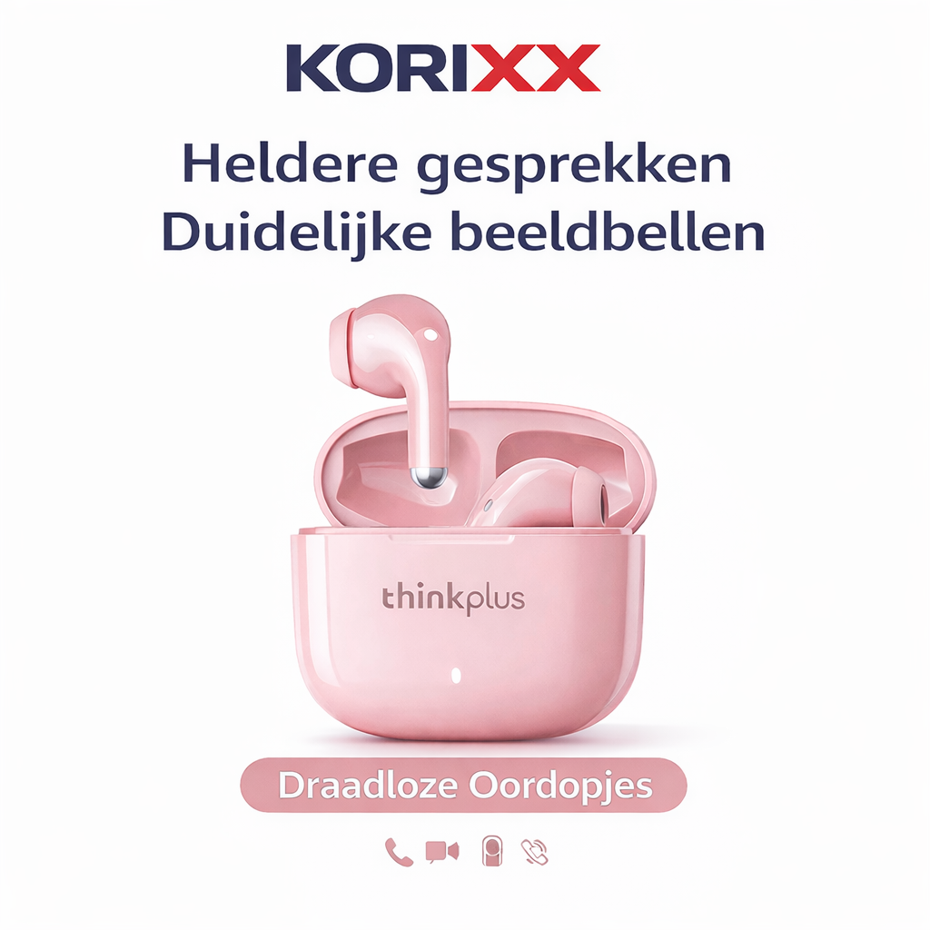 Lenovo LP40 Pro Draadloze Oordopjes – Bluetooth 5.3 & Touch Control