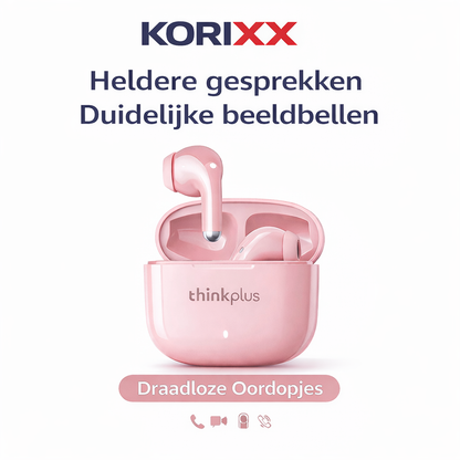 Lenovo LP40 Pro Draadloze Oordopjes – Bluetooth 5.3 & Touch Control