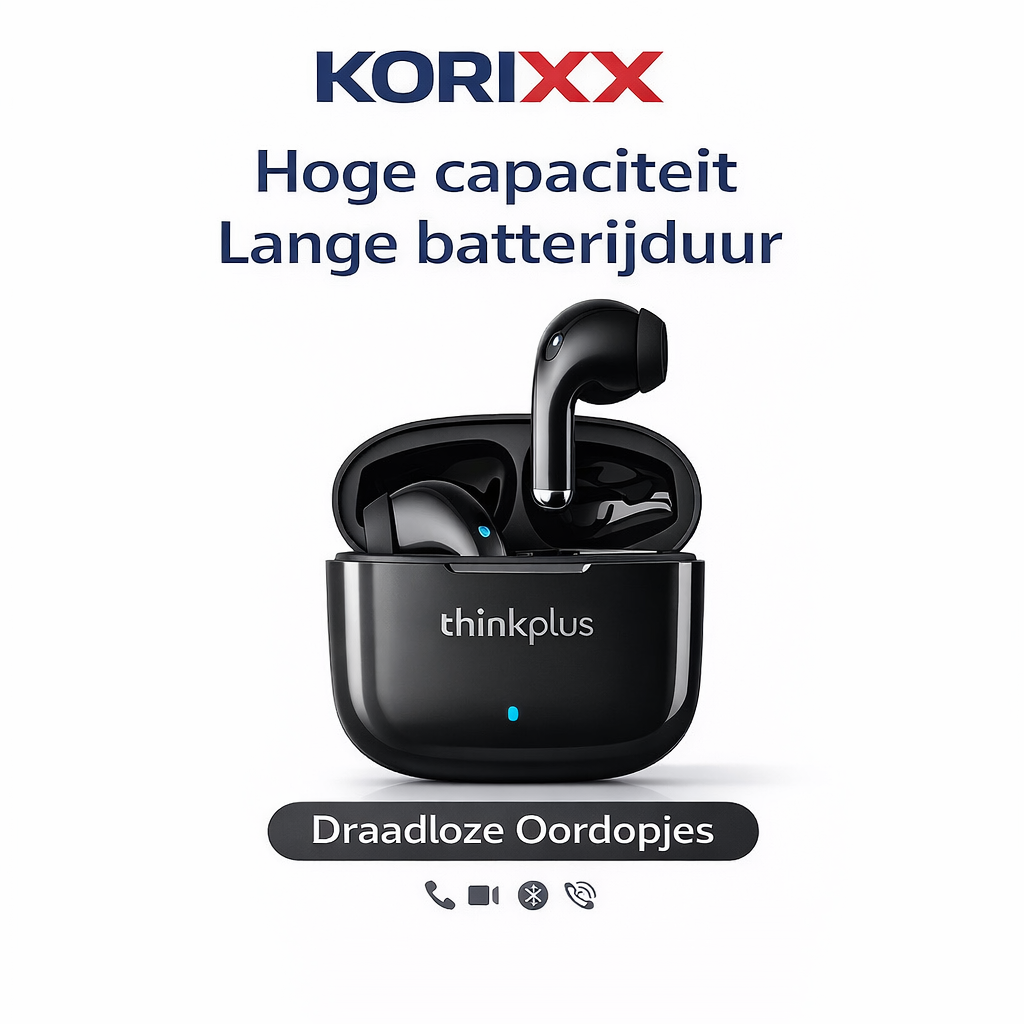 Lenovo LP40 Pro Draadloze Oordopjes – Bluetooth 5.3 & Touch Control