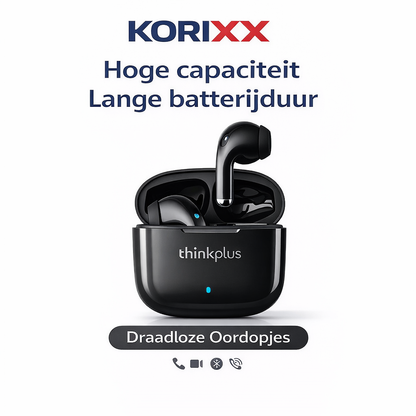 Lenovo LP40 Pro Draadloze Oordopjes – Bluetooth 5.3 & Touch Control