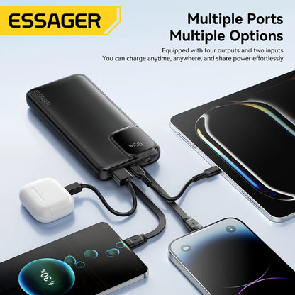 Draagbare Powerbank 20000mAh – 22.5W Snelladen met Digitale Display